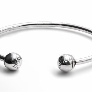 Pandora Silver Open Bangle Bracelet